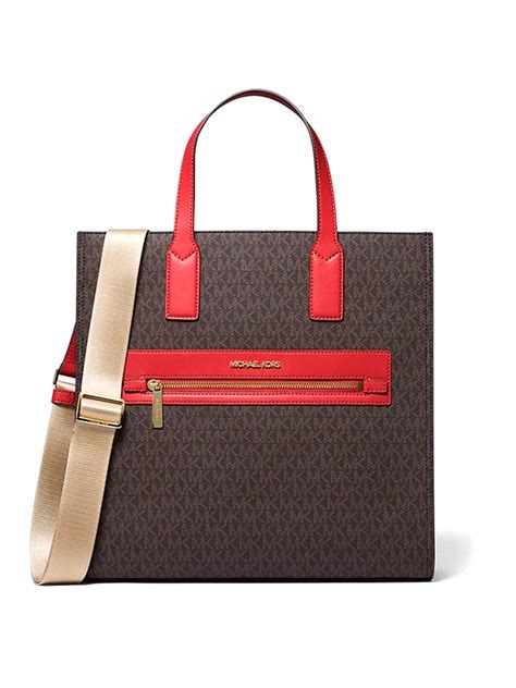 michael kors kenly large north south tote|kenly large logo tote bag.